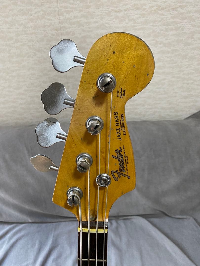 ノーブランドJazz Bass ブラック ヴィンテージ風
