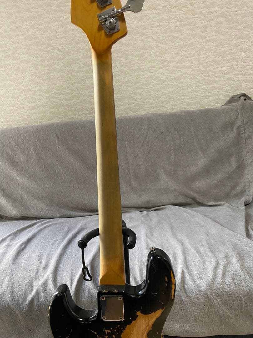 ノーブランドJazz Bass ブラック ヴィンテージ風