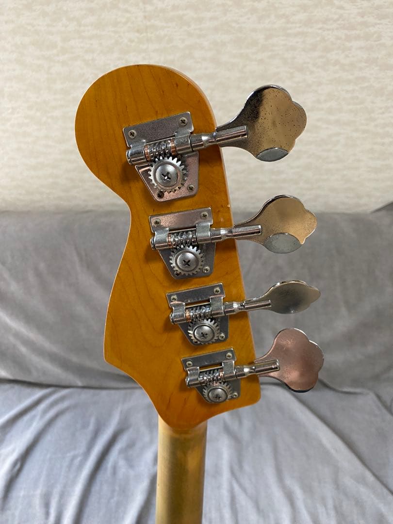 ノーブランドJazz Bass ブラック ヴィンテージ風