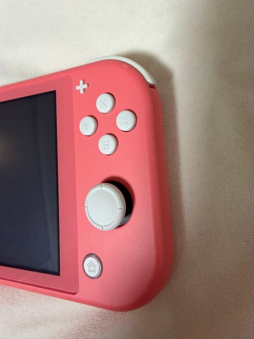 Nintendo Switch Lite ピンク(コーラル) 中古 本体 充電器