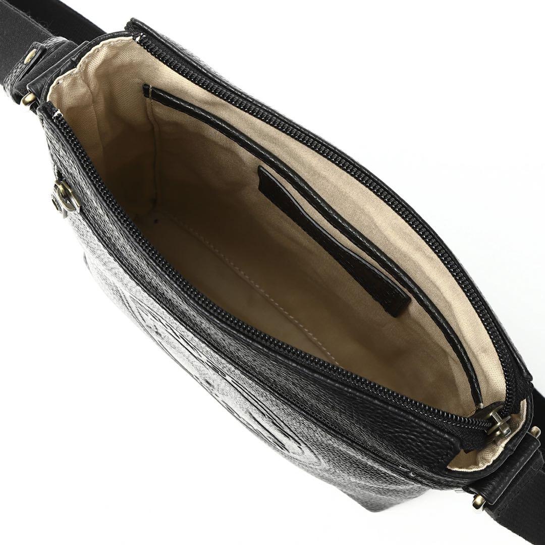 ハンティング ハンティングワールド ショルダーバッグ 肩掛け ブラック