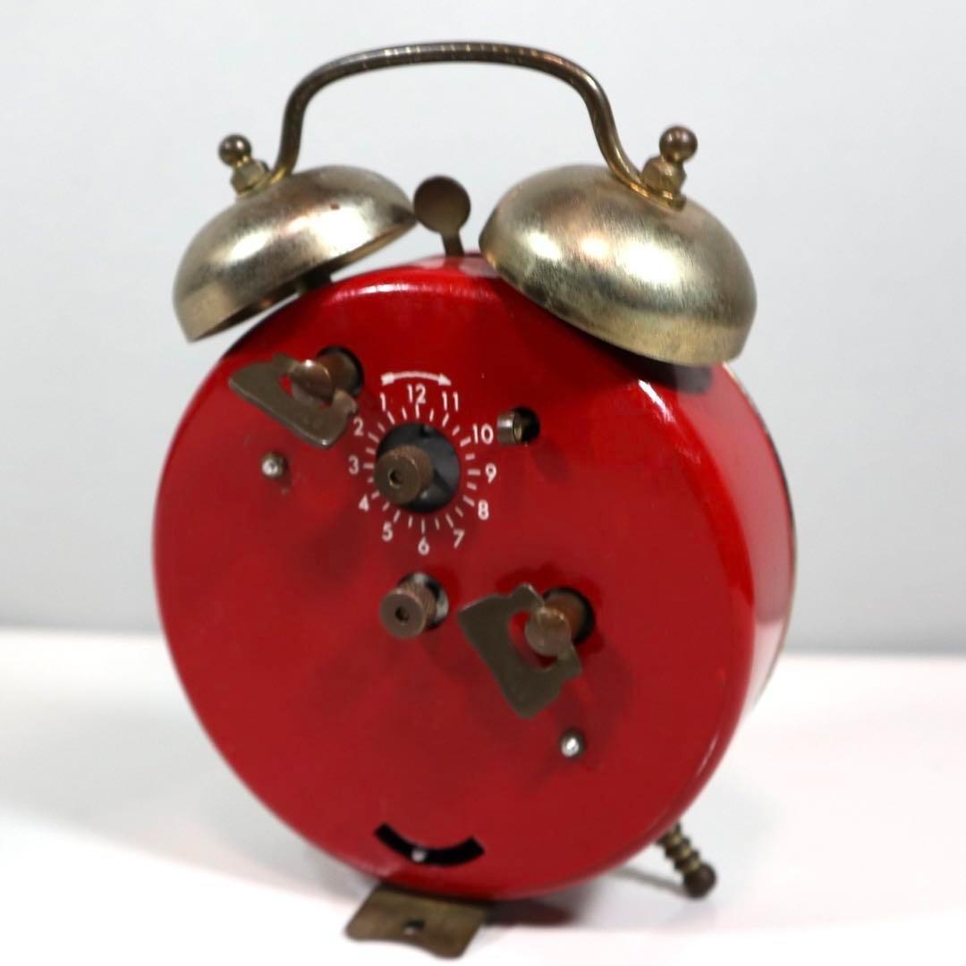 【動作OK】BRADLEYその② 1960～70年ミッキー ゼンマイ目覚まし時計