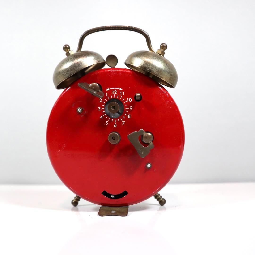 【動作OK】BRADLEYその② 1960～70年ミッキー ゼンマイ目覚まし時計