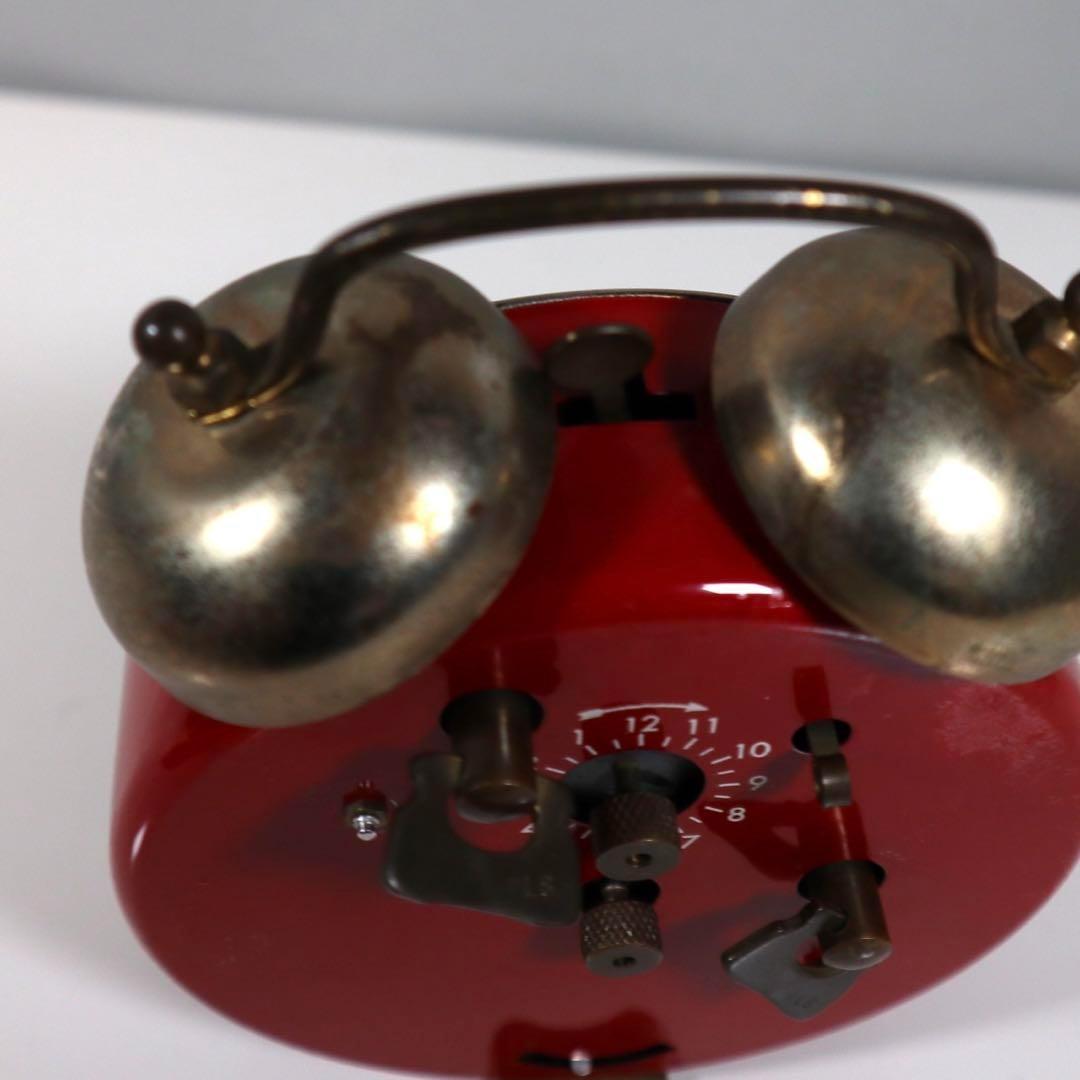 【動作OK】BRADLEYその② 1960～70年ミッキー ゼンマイ目覚まし時計