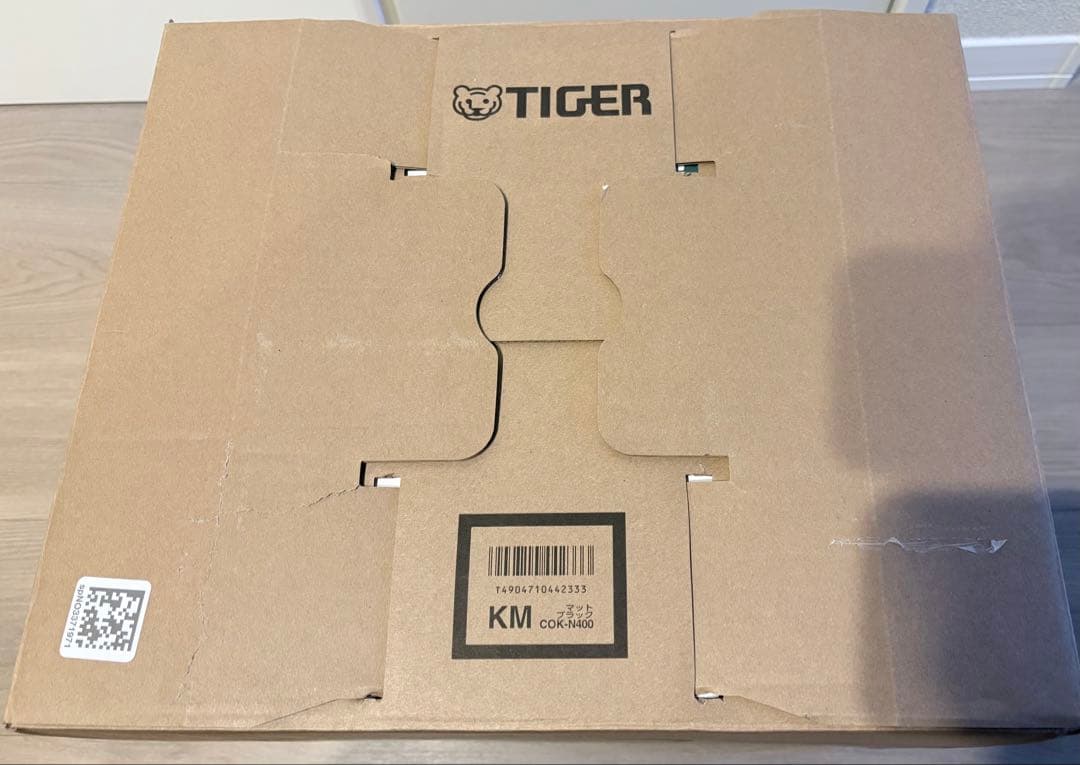 【未使用/未開封】タイガー 電気圧力鍋COK-N400KMマットブラック