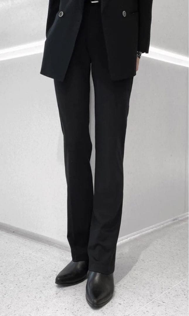 PANERO “FLARE SLACKS”（BLACK） L