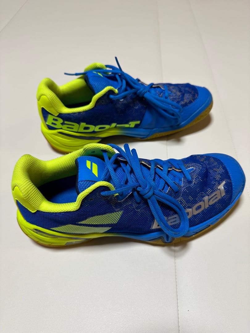 Babolat バボラ バドミントンシューズ シャドウツアー 26cm 青/黄