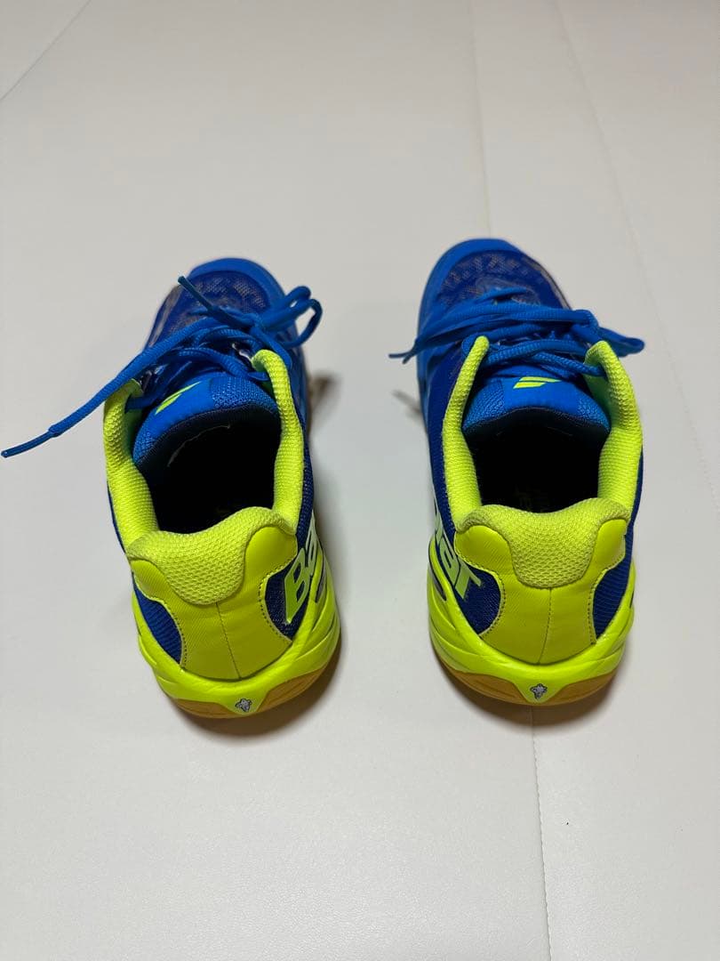 Babolat バボラ バドミントンシューズ シャドウツアー 26cm 青/黄