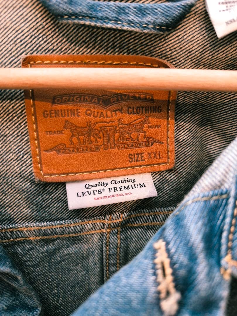 Tバック リーバイス デニムジャケット　大戦モデル　トラッカー