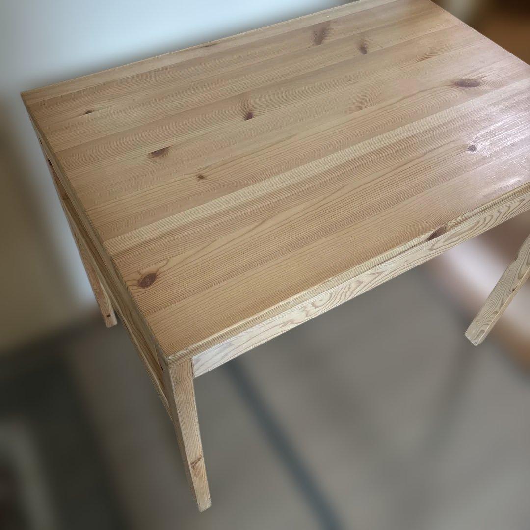 無印良品 パイン材デスク デスクワゴンセット1