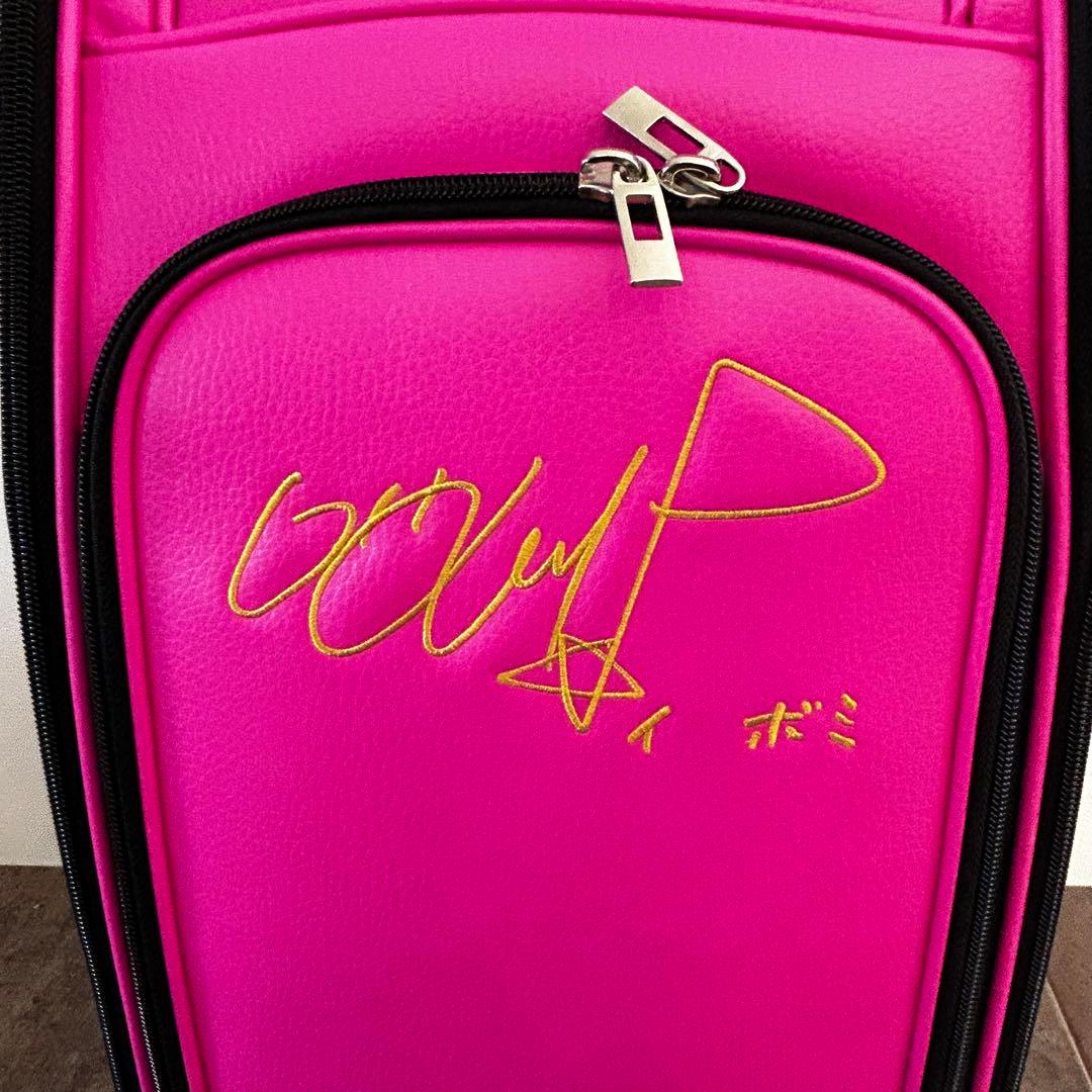 新品 未使用 HONMA キャディバッグ イ•ボミ サイン刺繍 限定モデル