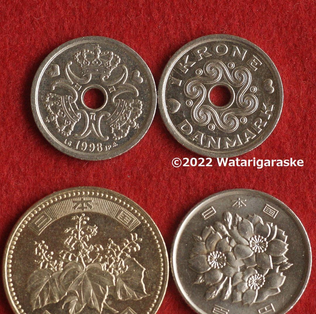 ★ご注文品★デンマーク1kr 2kr各20枚流通品（詳細参照）