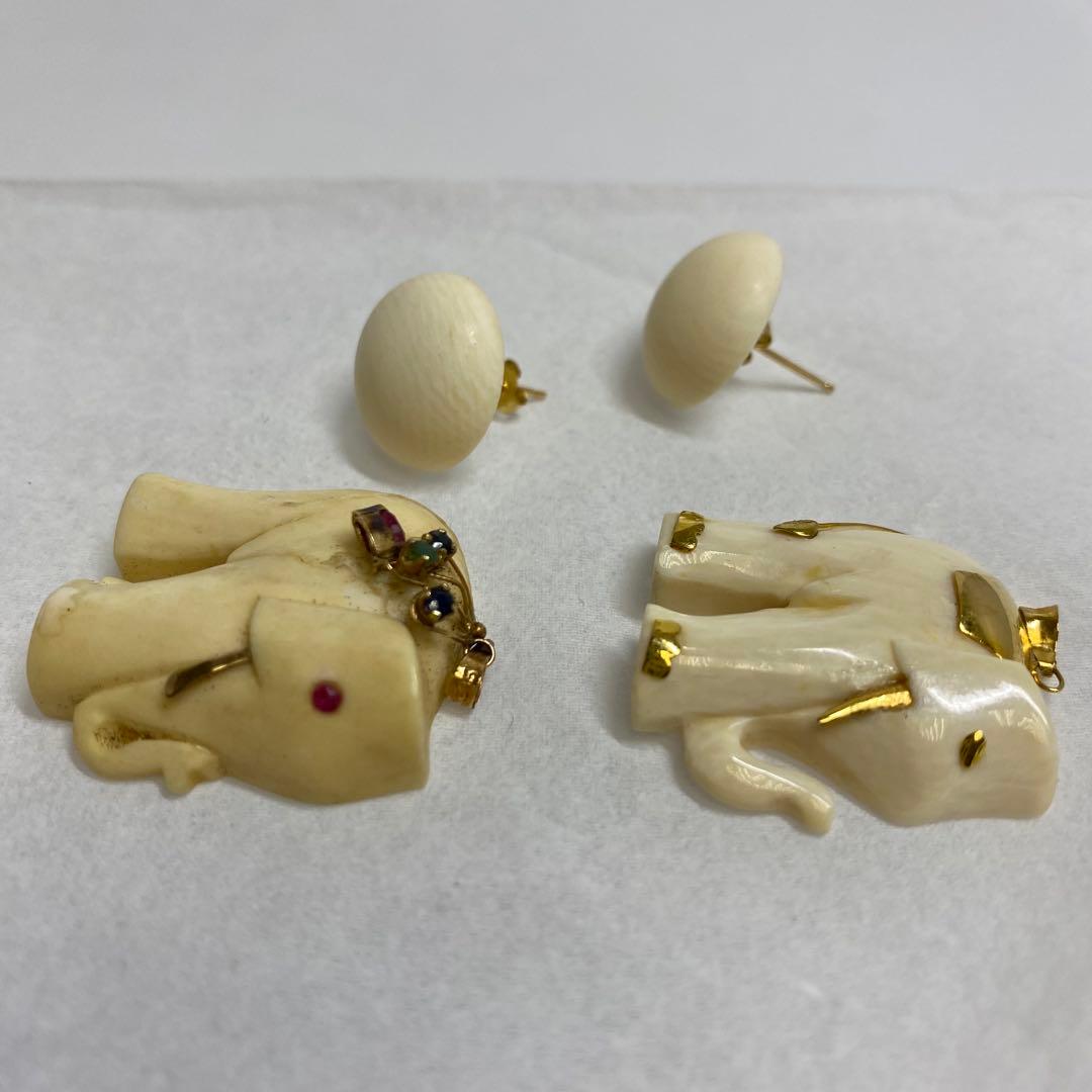 k18/14k585 刻印　極上　アクセサリー　13.9g 東K7-1222ア㉟