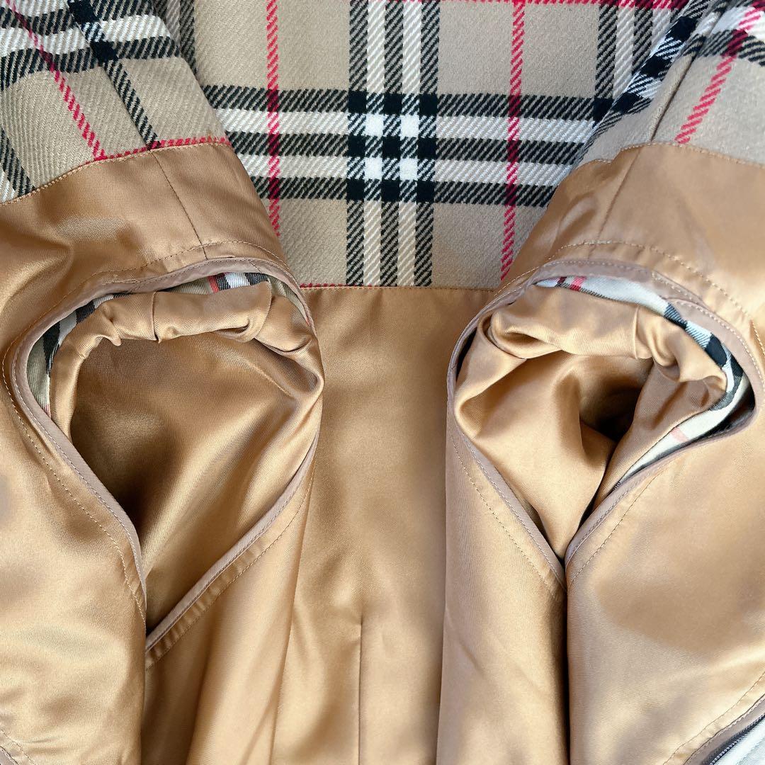 美品　バーバリーロンドン　ステンカラーコート　ライナー　ノバチェック　ベージュ