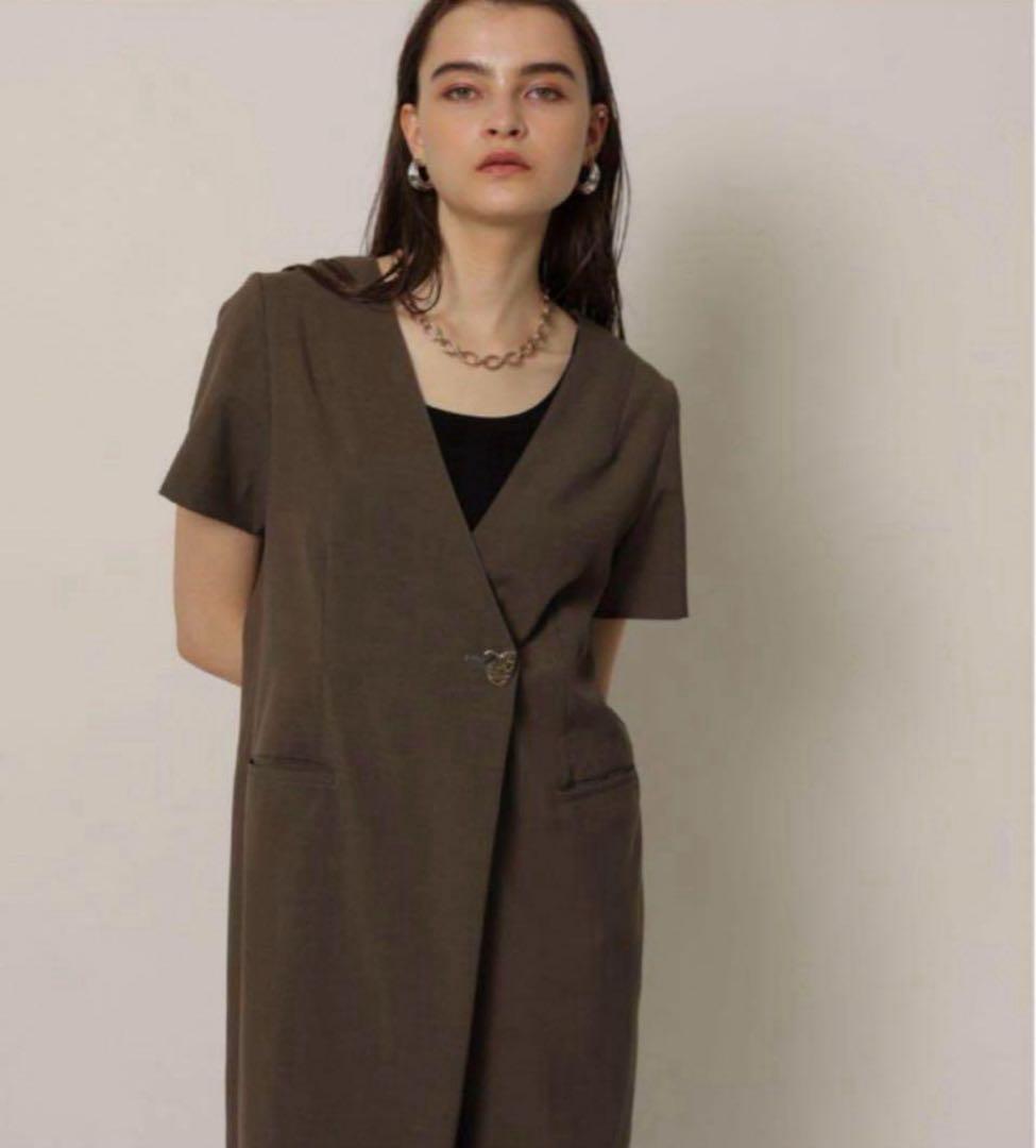 CADUNE 半袖オールインワン