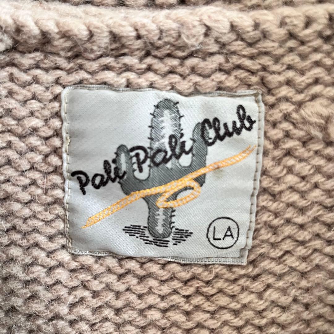 【希少】インディアン柄ウールカウチンセーター肉厚フルジップ90s vintage