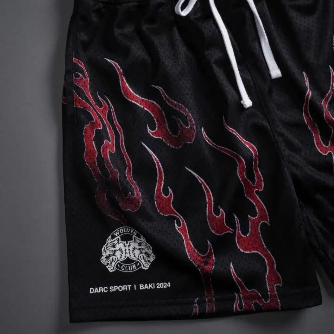 DarcSport ダルクスポーツ 刃牙 BAKI メッシュ ハーフパンツS - メルカリ