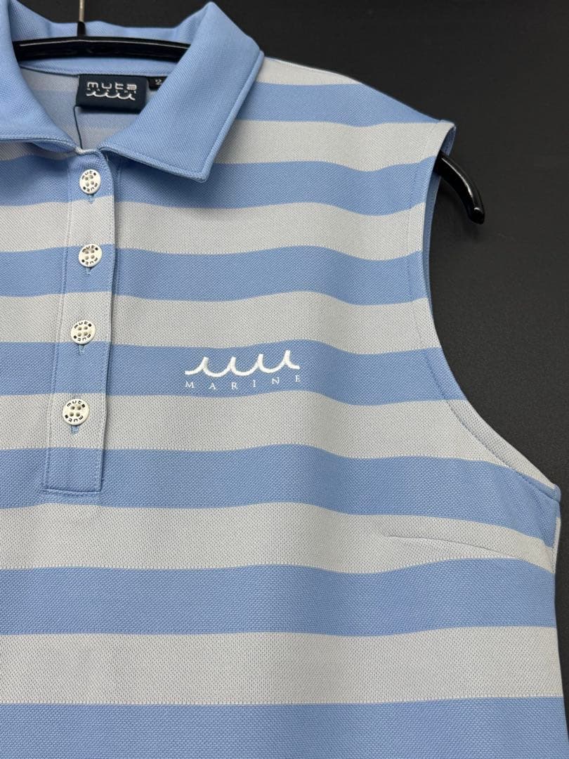 MARINE ノースリーブポロワンピース　Mサイズ