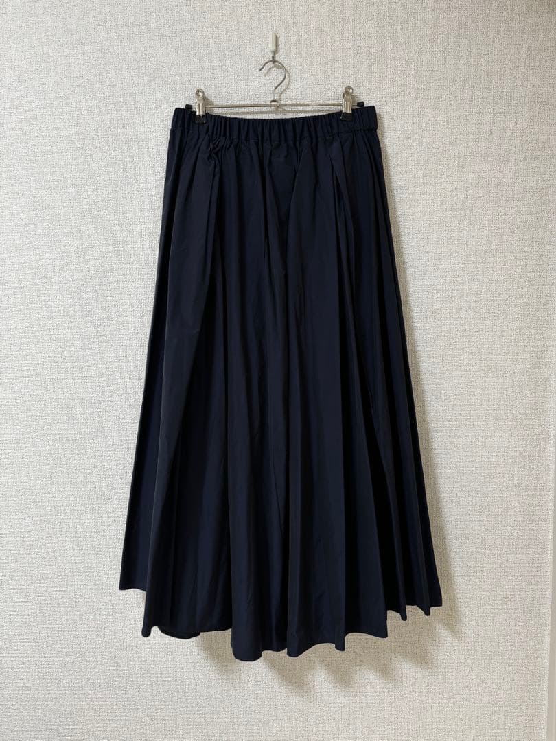 【新品】Chaos／カオス　プラマタフタスカート　ネイビー