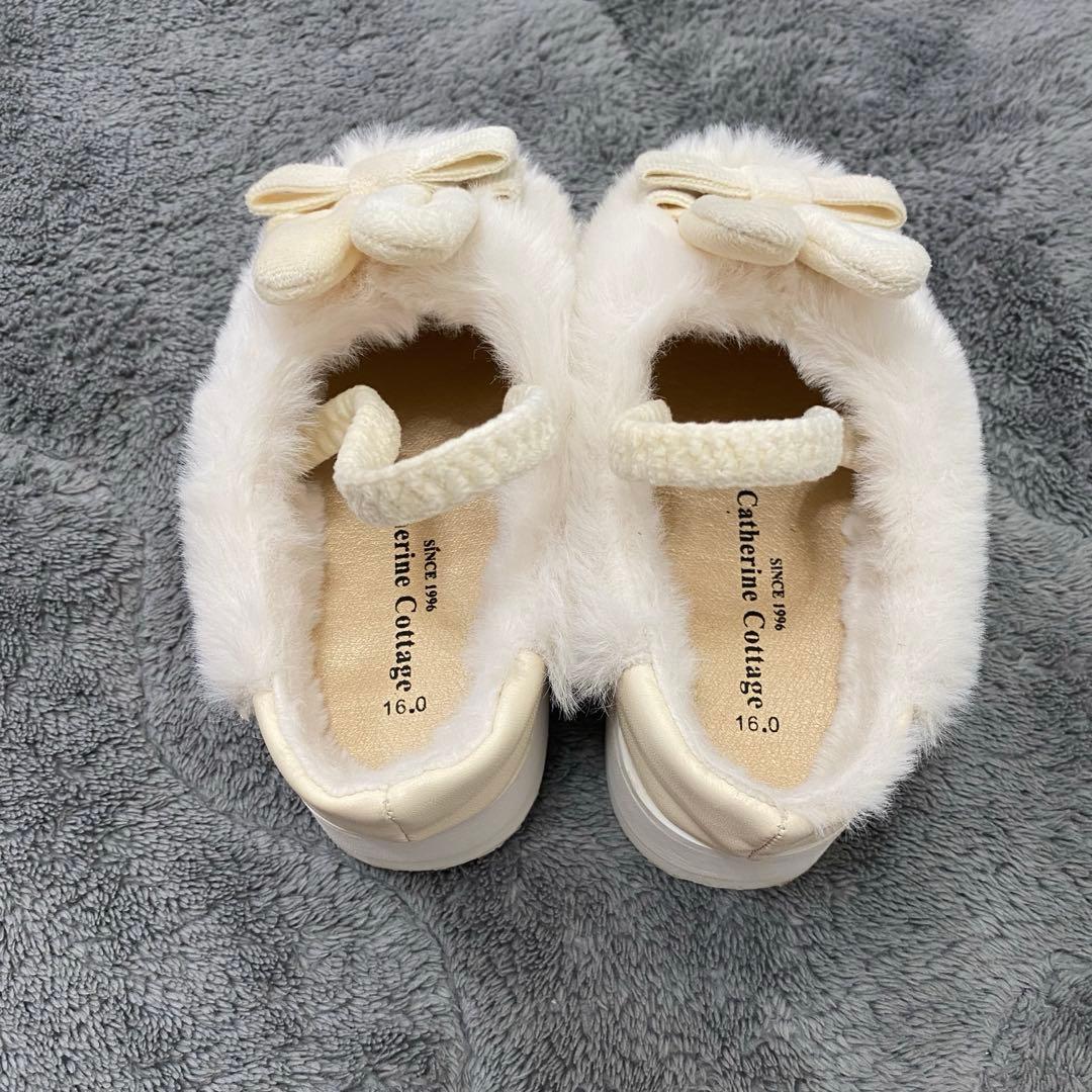 うさぎファー草履スリッポン&プリンセス被布セットキャサリンコテージ