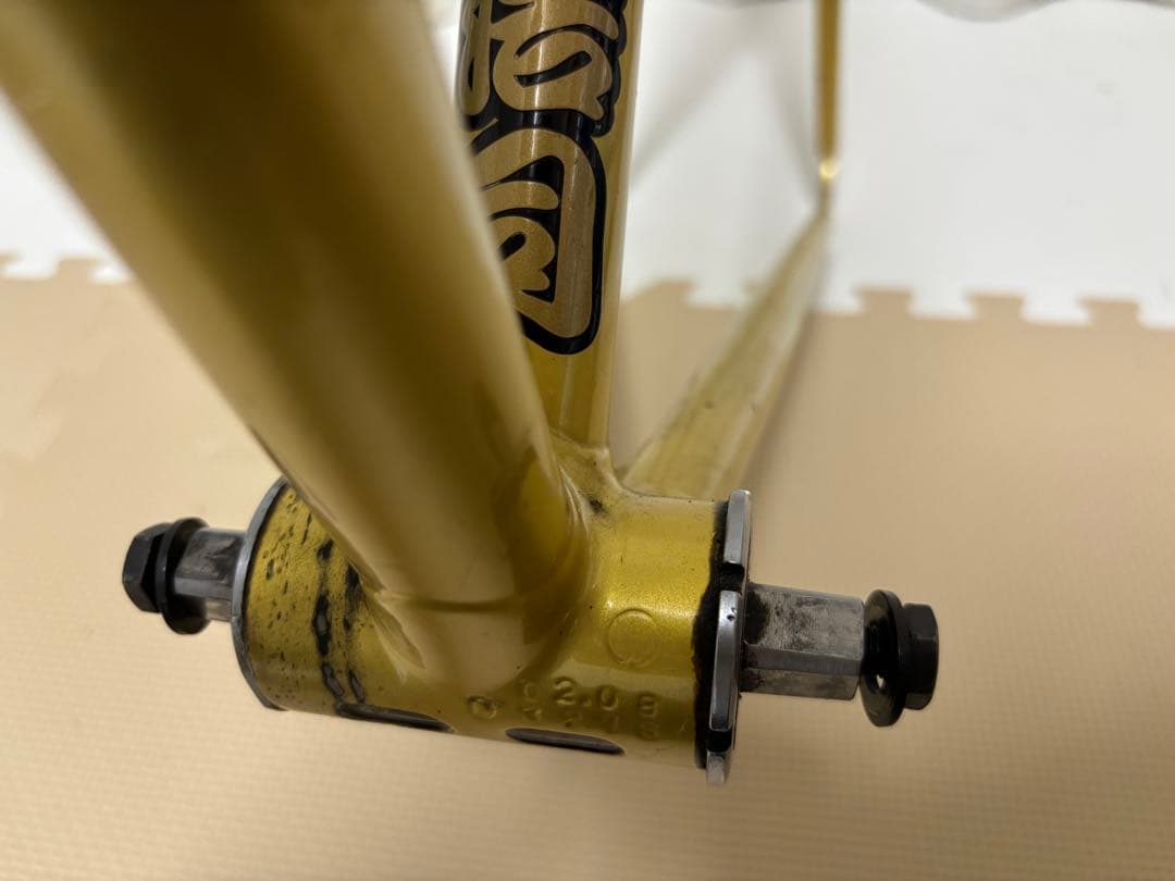 Ganwell ゴールド ピストフレーム NJS #005 ピストフレーム ゴールド