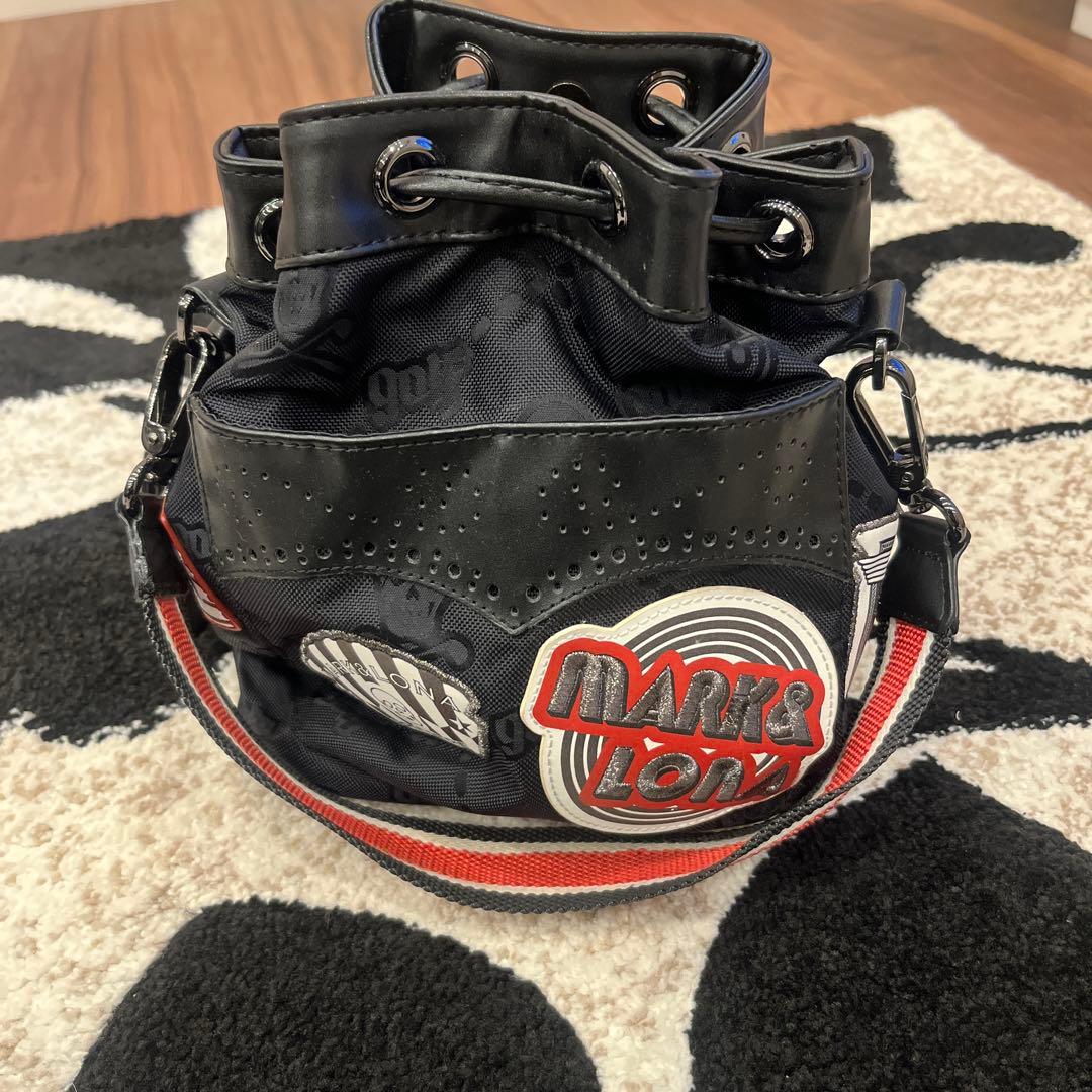 MARK&LONA ブラック ゴルフバッグ