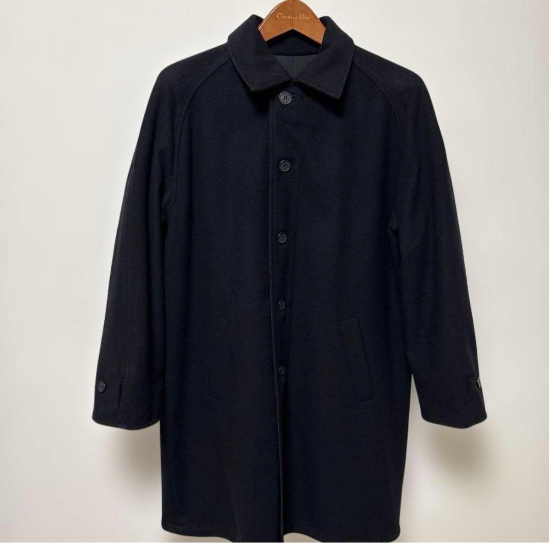 VERSACE CLASSIC ブラック ステンカラーコート　リバーシブル