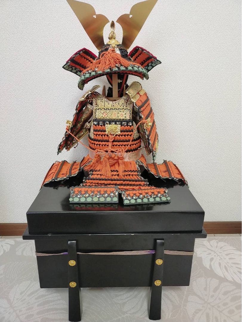 【特価品】菊水作大鎧　五月人形　子どもの日　鎧兜 鎧飾り 端午の節句 ケース付き