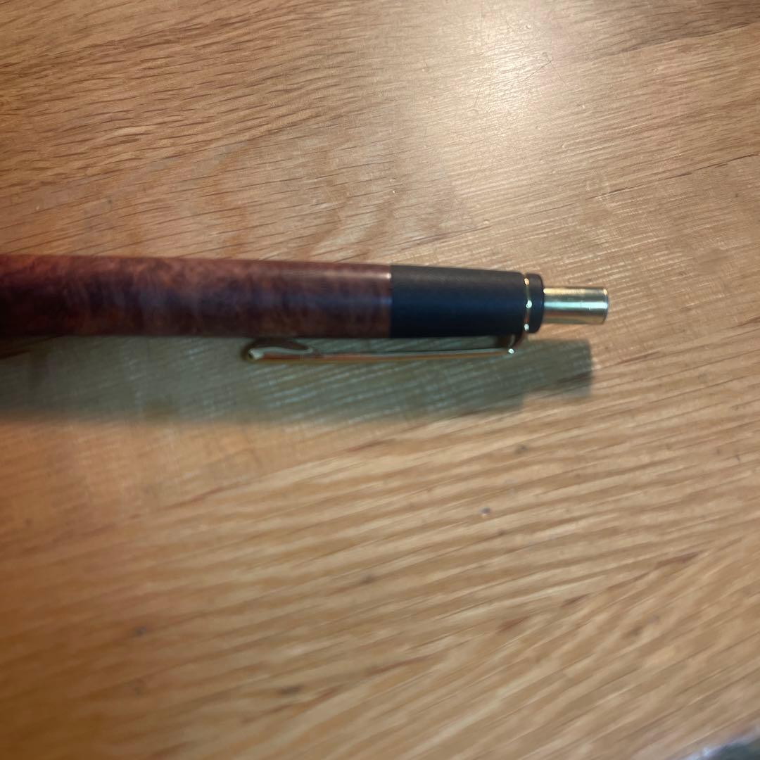 花梨 瘤　シャーペン 0.5 真鍮 木製 ボナンペン