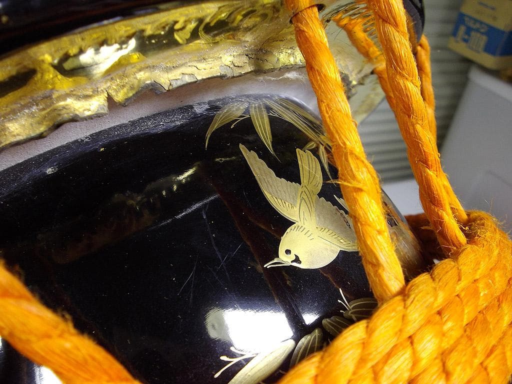 和太鼓 締め太鼓 締太鼓 金蒔絵 本皮