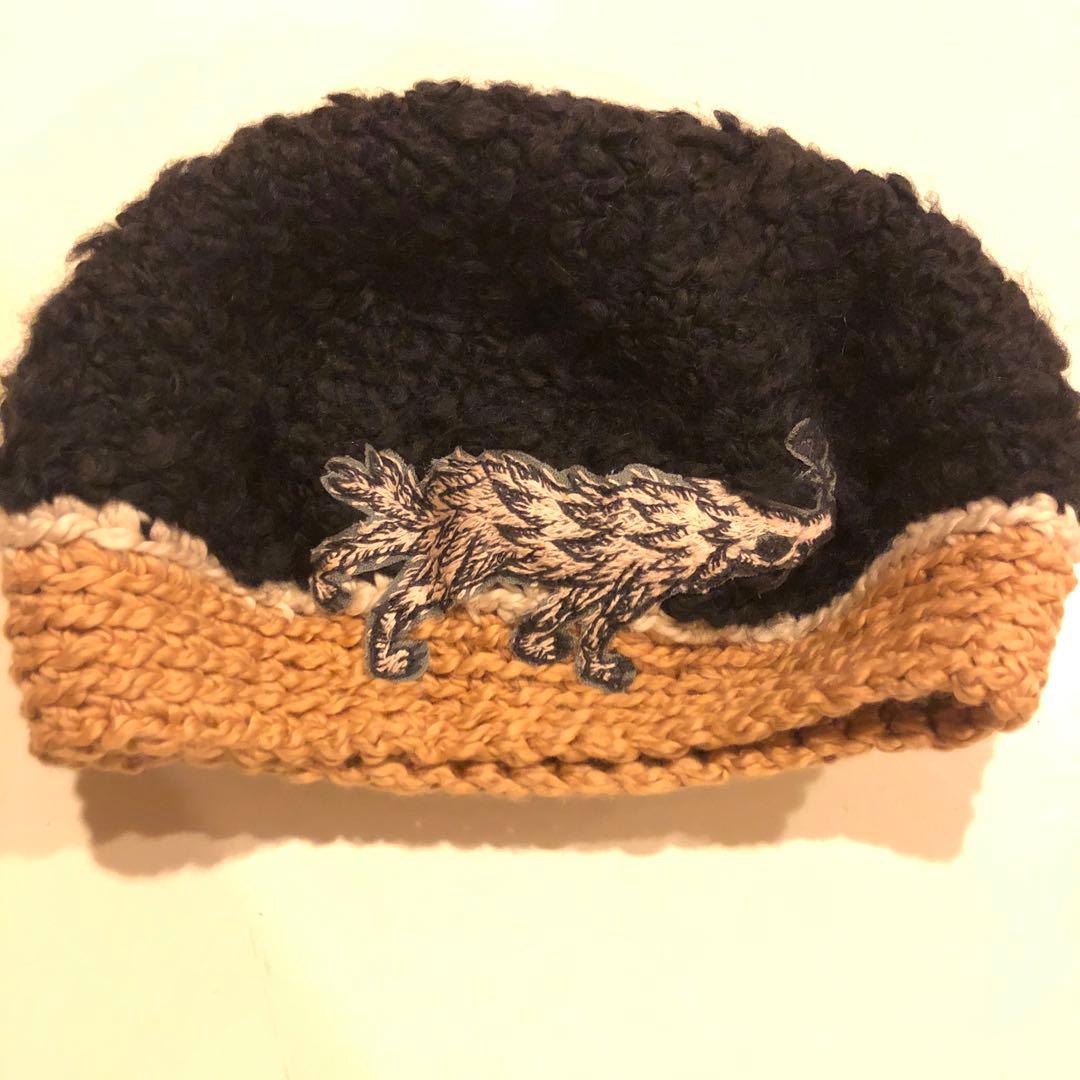 ミナペルホネン wolf&flower ベレー帽 - メルカリ