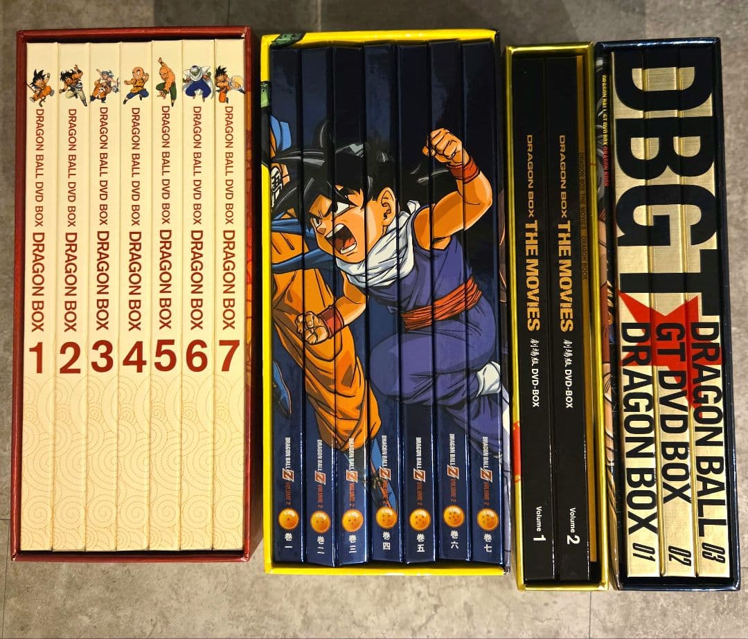 【見視聴品】DRAGON BALL（ドラゴンボール）DVD DRAGON BOX
