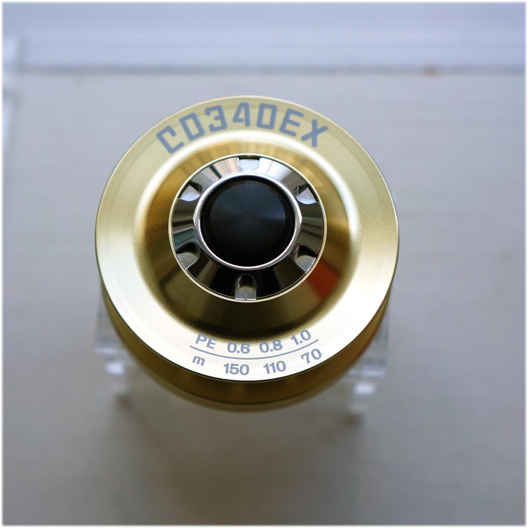 アベイル カーディナル３／３３用アルミスプール ＣＤ３４０ＥＸ ゴールド