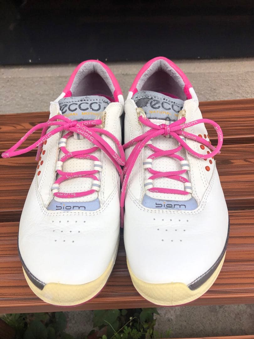 314番Ecco biom ゴルフシューズ 36 23.0cm スパイクレス