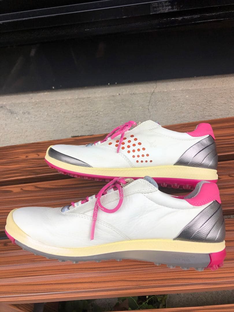 314番Ecco biom ゴルフシューズ 36 23.0cm スパイクレス