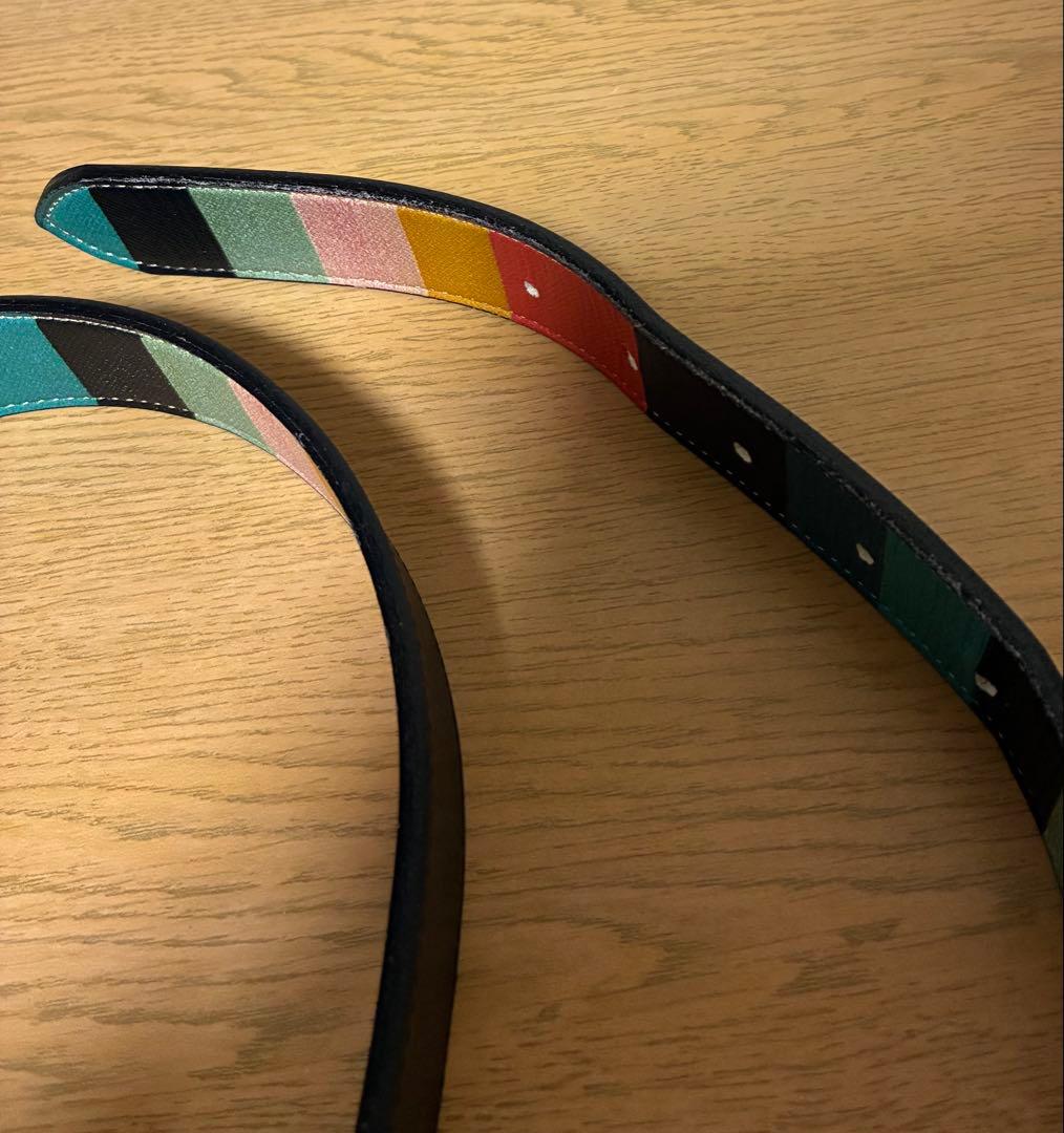 ポールスミス 牛革リバーシブルベルト