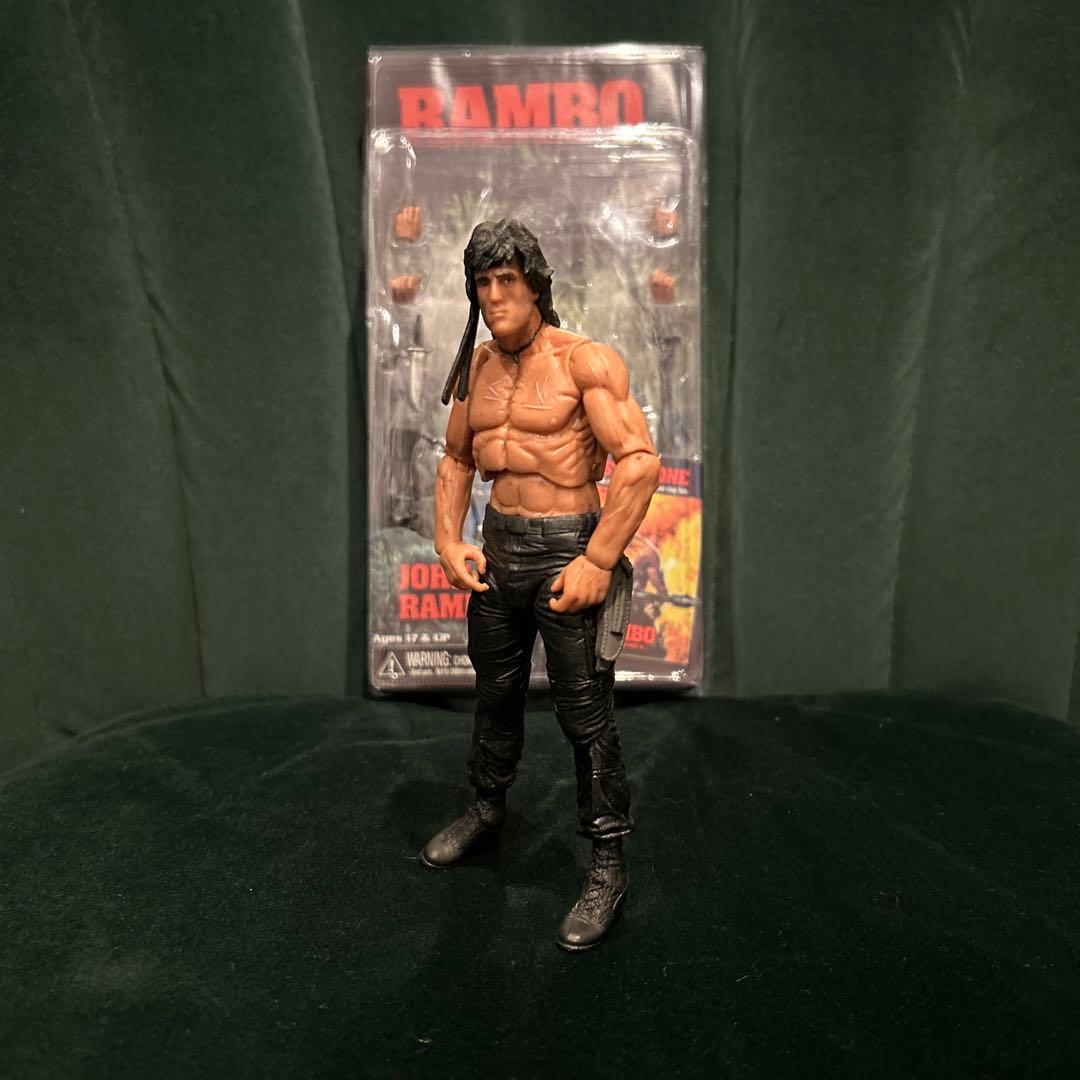 NECA ランボー2怒りの脱出 ランボーフィギュア 7インチ ネカ - メルカリ