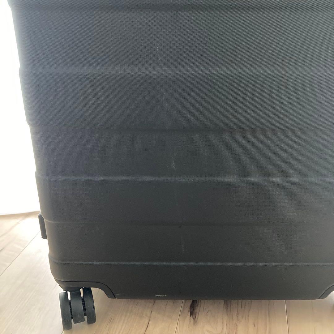 無印良品 キャリーケース G7AA064 大型 87L 黒 TSAロック 鍵付き