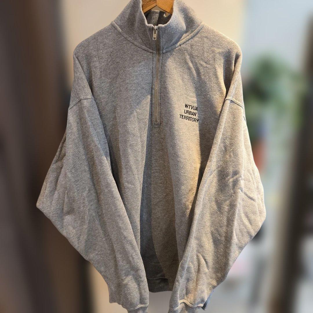 WTAPS URBAN TERRITORY ハーフジップ トレーナー グレー - メルカリ