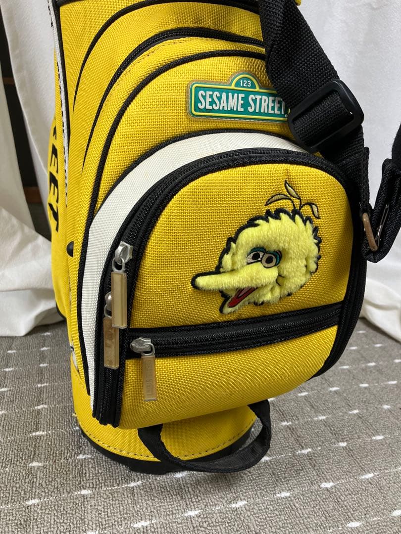 激レア　sesami street ゴルフバッグ　Big Bird