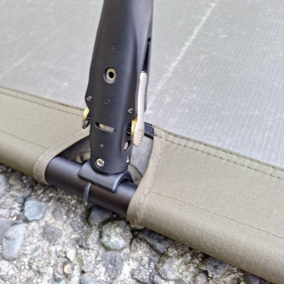 WAQ 折りたたみコット オリーブグリーン