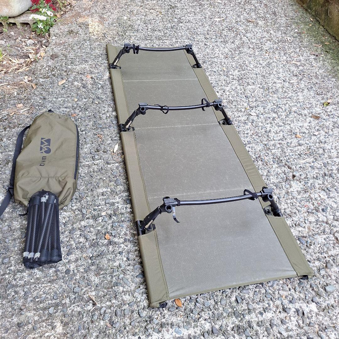 WAQ 折りたたみコット オリーブグリーン