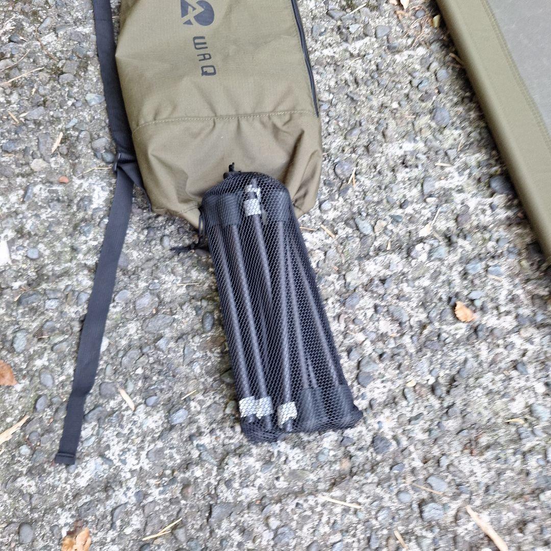 WAQ 折りたたみコット オリーブグリーン