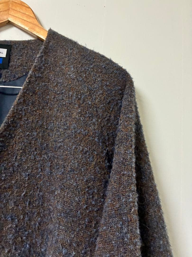 MAISON SPECIAL 《ユニセックスアイテム》ノーカラーコート