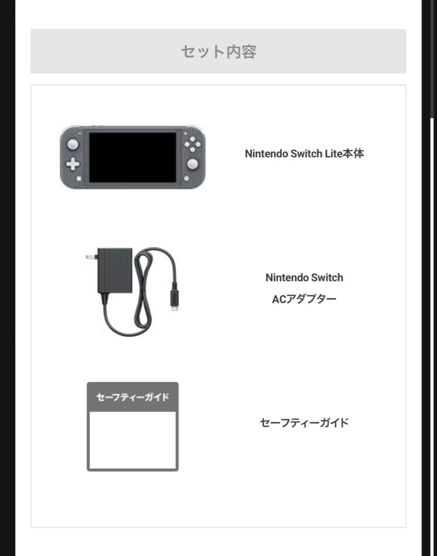 い*ん様 Nintendo Switch Lite グレー