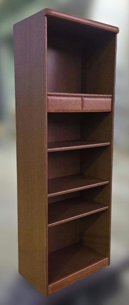 浜本工芸 本棚 ダークブラウン　オープンシェルフ