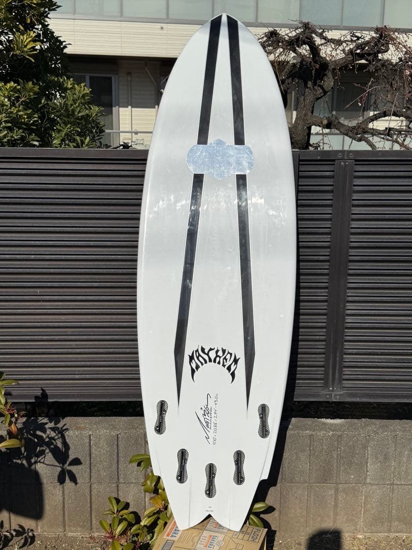 プラセボサーフボード ゴブリンスプリント 43L 5'10\" 希少モデル