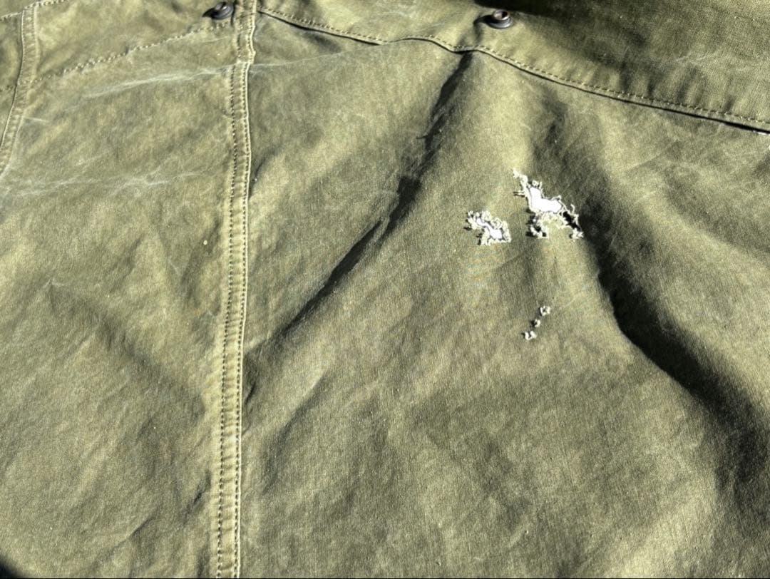 希少 62〜64年 USARMY US パップテント 軍幕 生地 アメリカ軍の通販