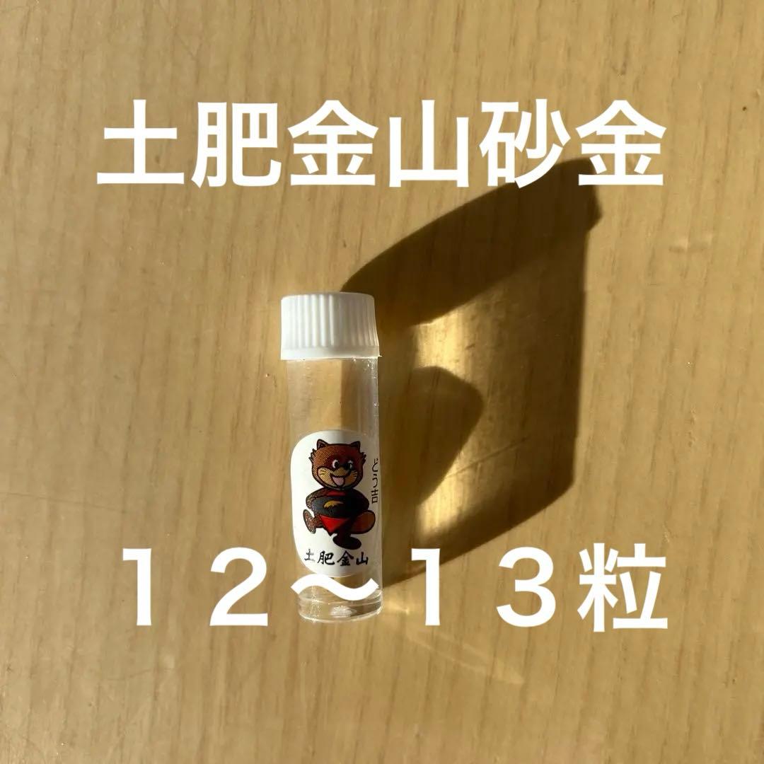 土肥金山砂金採りお土産 純金砂金12〜13粒 - メルカリ