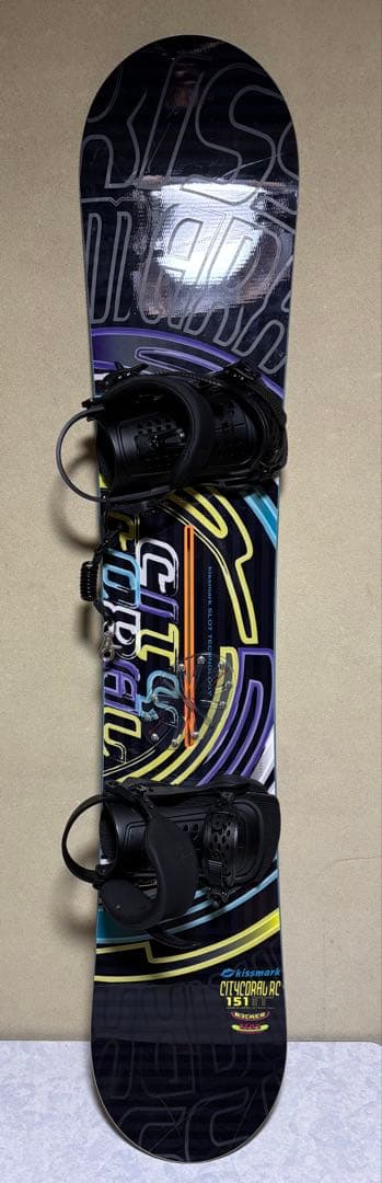 キスマーク スノーボードCITYCORAL RC 151cm - メルカリ
